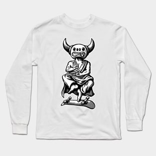 Skate Meditation Long Sleeve T-Shirt